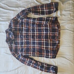 Patagonia Long-Sleeve Cotton in Conversion Fjord Flannel Shirt - Medium